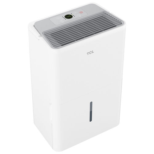 Déshumidificateur intelligent avec pompe de TCL - 50 chopines - Blanc