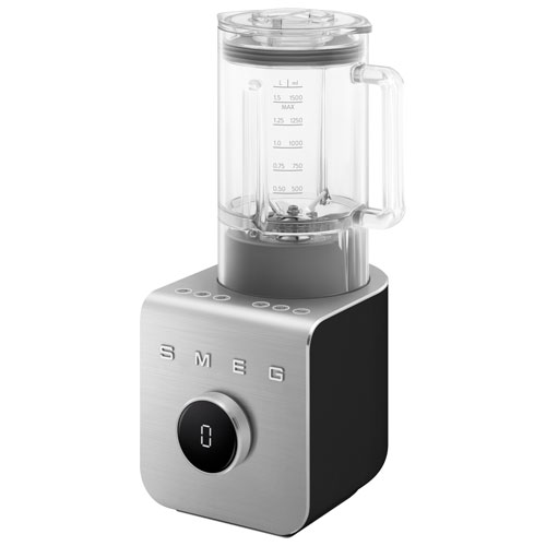 Smeg High Performance 1.5l 1400-Watt Stand Blender - Black/Silver