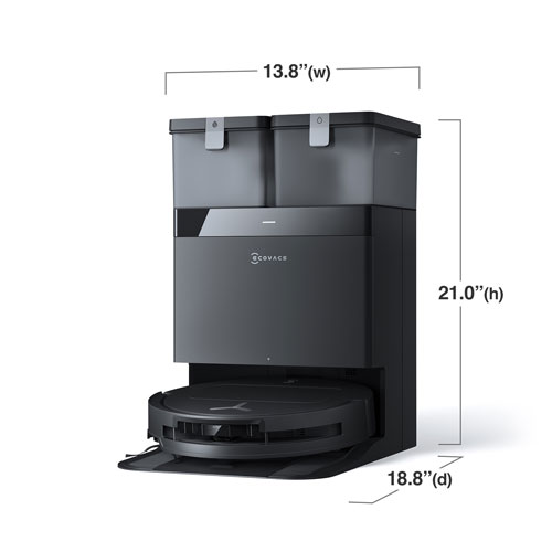 Aspirateur et vadrouille robot Deebot T50 Omni d'Ecovacs - Noir