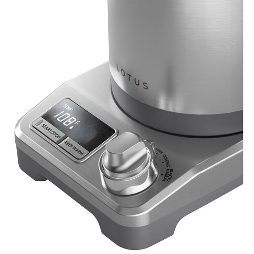 Lotus Precise Temperature Electric Kettle - 1.5L - Stainless Steel