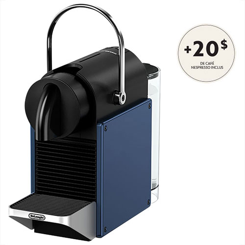 Nespresso Pixie Pod Espresso Machine - Dark Blue