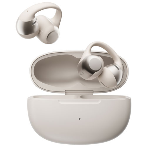 shokz opendots one グレー Shokz OpenDots One Open-Ear True Wireless Earbuds with Dolby