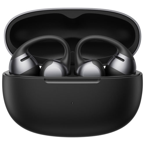 Écouteurs boutons 100 % sans fil ouverts OpenDots One de Shokz avec Dolby Audio - Noir