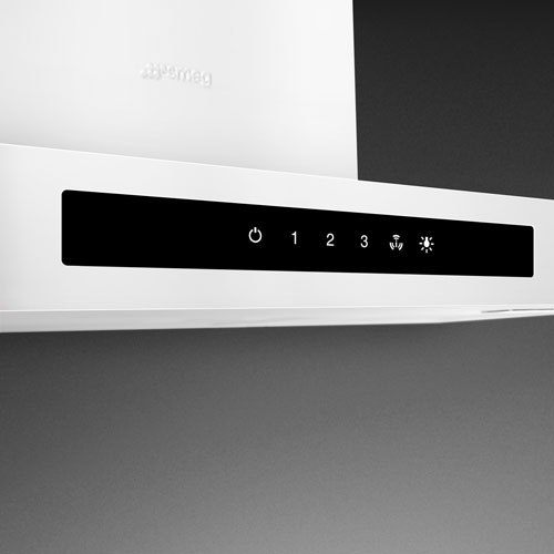 Smeg 30" Wall Mount Range Hood - Matte White