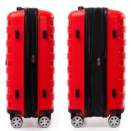 AIR CANADA EERIE 2-Piece Hardside Luggage Set – 24-Inch Checked Luggage & Carry-On Suitcase