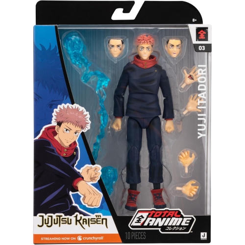 JUJUTSU KAISEN  6 Inch Action Figure Total Anime - Yuji Itadori #03