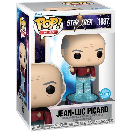 Pop Television Star Trek The Next Generation 3.75 Inch Action Figure Plus - Transporter Jean-Luc Picard #1687
