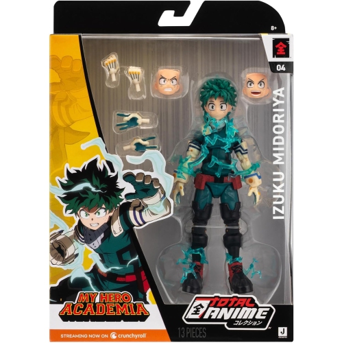 MY HERO ACADEMIA  6 Inch Action Figure Total Anime - Izuku Midoriya #04