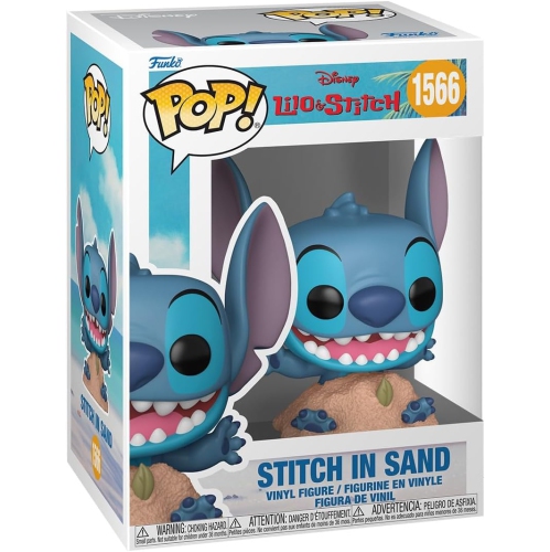 POP  Disney Lilo & Stitch 3.75 Inch Action Figure - Stitch In #1566 In Sand