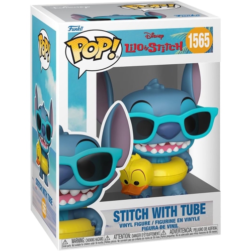 POP  Disney Lilo & Stitch 3.75 Inch Action Figure - Stitch With Tube #1565