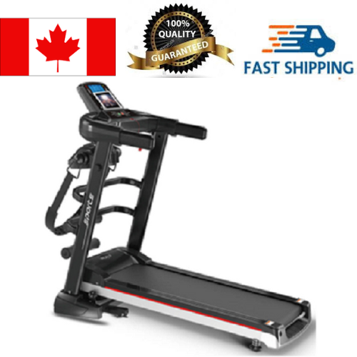 Foldable Multifunctional Treadmill Fitness Running Machine with Dumbbells and massagers