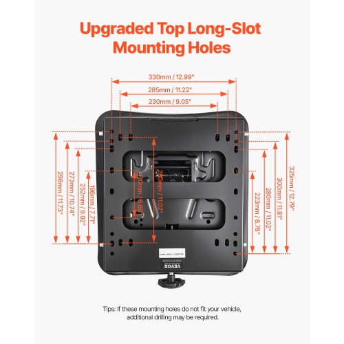 VEVOR Seat Suspension Kit Without Seat Slider Track, Universal Air Ride Seat Suspension for Zero Turn Lawn Mower, with Dustcover, Tractor Seat