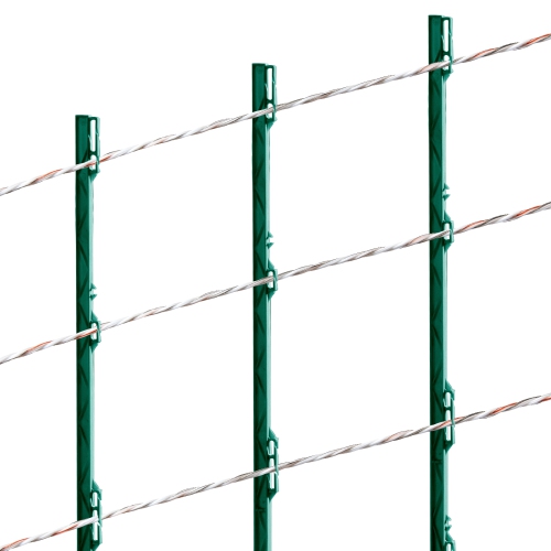 VEVOR 2625Ft Electric Fence Wire,800M Polywire, 3/32" Diameter 9 Mixed Metal Strands for Reliable Conductivity and UV,Rust Resistance, Fencing Rope
