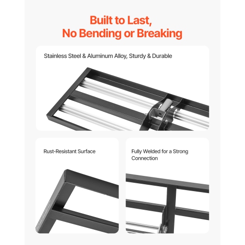 VEVOR 30" x 10" Updated Lawn Leveling Rake with Roller,Stainless Steel Lawn Leveler with 83.9" Adjustable Handle,Yard Leveling Rake,Effort Saving