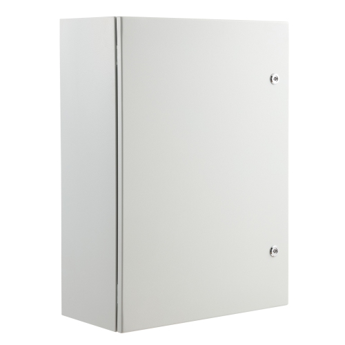 VEVOR 27.6 x 19.7 x 9.8 in Cold Rolled Steel Electrical Enclosure Box, Wall-Mounted Outdoor Electronic Equipment Enclosure with Mounting Plate,