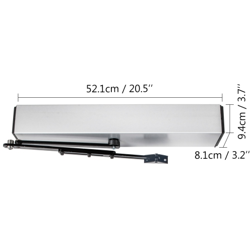 Ouvre-porte automatique VEVOR 110-240&nbsp;V, ouvre-porte à main 22 lb, ouvre-porte à ouverture automatique 50&nbsp;W Ouvre-porte pivotant 120