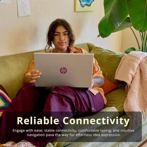 HP 15.6-inch Touch BrightView Laptop, Intel I3-1315U,672GB Storage, 16GB DDR4 RAM, Intel UHD Graphics, Full-Size Keypad, Win 11 Home, Silver