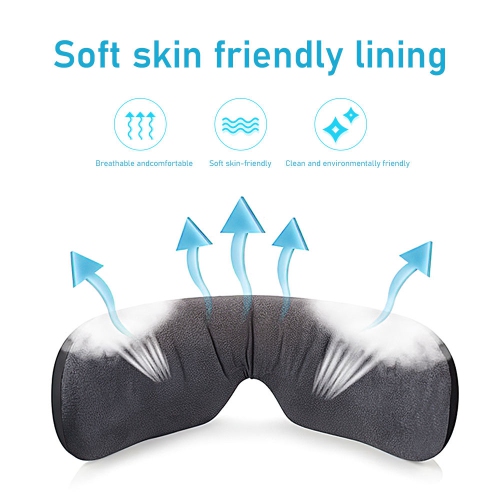 Smart Eye Massager, Rechargeable Voice, Hot Compress Eye Mask All-in-One Massager, Relieves Dry Eyes/Eye Fatigue, 4-Level Hot Compress + Bluetooth