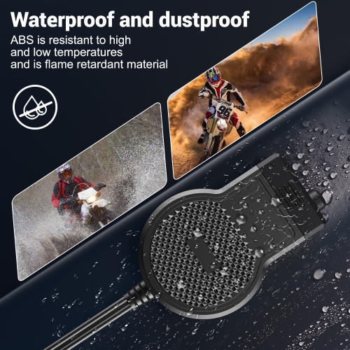 Chargeur de téléphone de moto 72&nbsp;W Chargeur USB double QC4.0 avec port USB de moto 12&nbsp;V étanche, Accessoires de moto pour tablette GPS