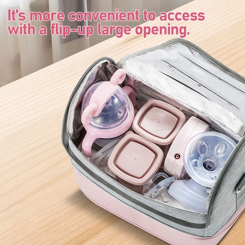 59 Seconds LED Ultraviolet Disinfection Bag Mommy Bag Bottle Sterilizer Multifunctional Portable Milk Bag