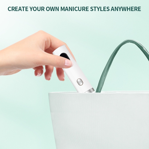 Portable Mini UV LED Nail Lamp, Handheld Nail Dryer, USB Rechargeable Nail Care Tools