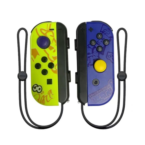 Pour Joypad pour Switch Controller - Télécommande sans fil gauche et droite avec dragonne（Classic Jet）
