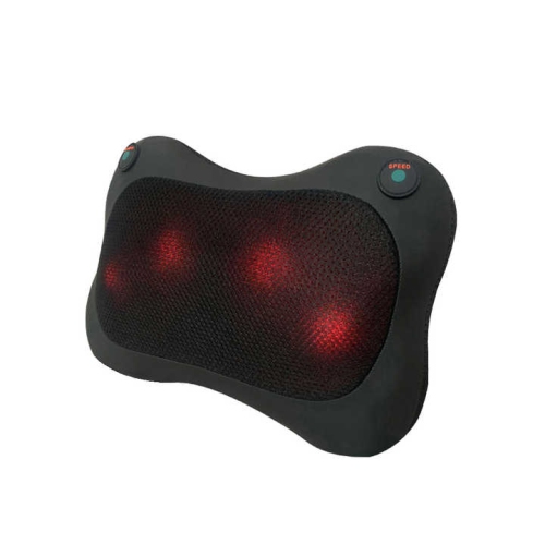 3d Coussin de massage rotatif pour les épaules, le cou, le dos, la taille, coussin de massage chauffant Appareil de massage électrique