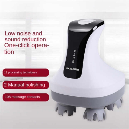 Appareil de massage de la tête Masseur de la colonne cervicale multifonctionnel épaules tête du cou, animal de compagnie méridien à double usage