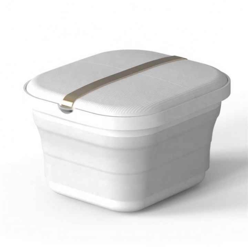 Bain de pieds pliant Isolation pour le bain de pieds Masseur pour le bain de pieds Température constante 48 degrés Rose JST.3