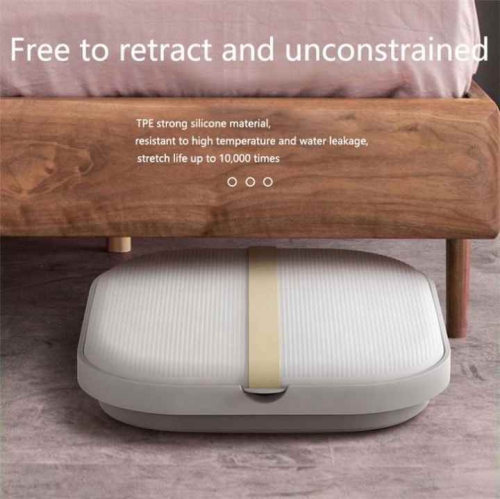 Bain de pieds pliant Isolation pour le bain de pieds Masseur pour le bain de pieds Température constante 48 degrés Rose JST.3