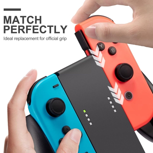 Pour Joypad pour Switch Controller - Télécommande sans fil gauche et droite avec dragonne(Blanc)