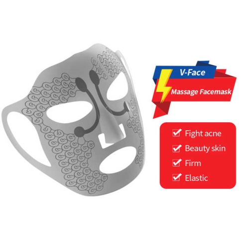 Micro-current pulse electronic mask instrument essence introduction instrument skin rejuvenation lifting and firming mask instrument home use