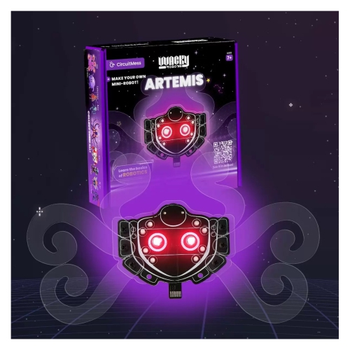 Circuitmess Wacky Robots Artemis - DIY Educational Robot - No Soldering!