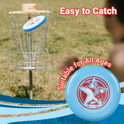 Wham-O Frisbee All Sport Disc 140g, 9.85 Inch, Durable and Non-Slip Grip for Outdoor Team Sports and Family Fun - 2 Pack