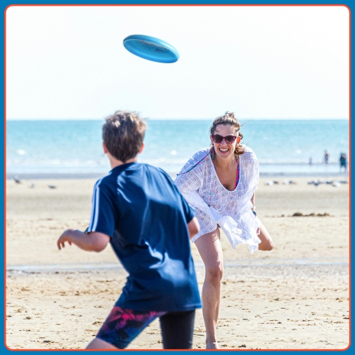 Wham-O Frisbee All Sport Disc 140g, 9.85 Inch, Durable and Non-Slip Grip for Outdoor Team Sports and Family Fun - 2 Pack