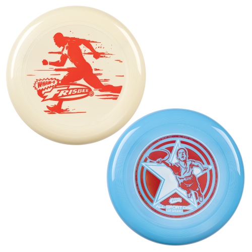 Wham-O Frisbee All Sport Disc 140g, 9.85 Inch, Durable and Non-Slip Grip for Outdoor Team Sports and Family Fun - 2 Pack