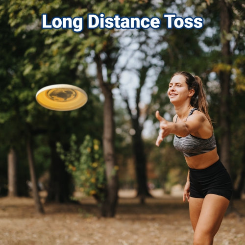 Wham-O Frisbee Heavyweight 200g, 11 Inch Long Distance and Durable Disc for Outdoor Activities, Stable Flying for Family Fun - 2 Pack