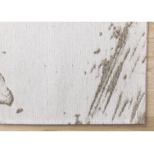 Rug Branch Organic Indoor Area Rug, White Taupe , Contemporary Modern - Living Room, Bedroom, Dining Room, and Kitchen