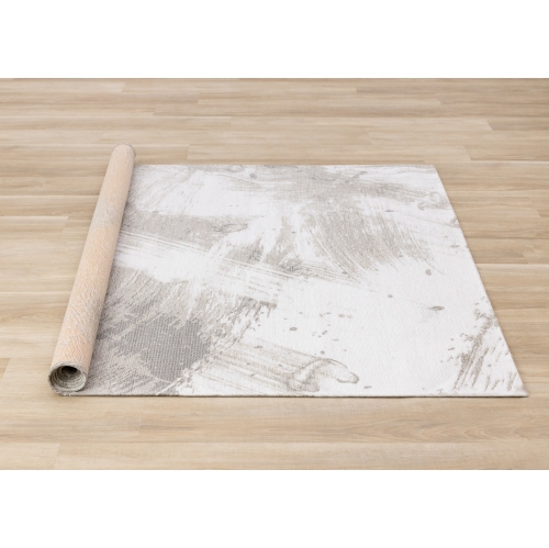 Rug Branch Organic Indoor Area Rug, White Taupe , Contemporary Modern - Living Room, Bedroom, Dining Room, and Kitchen