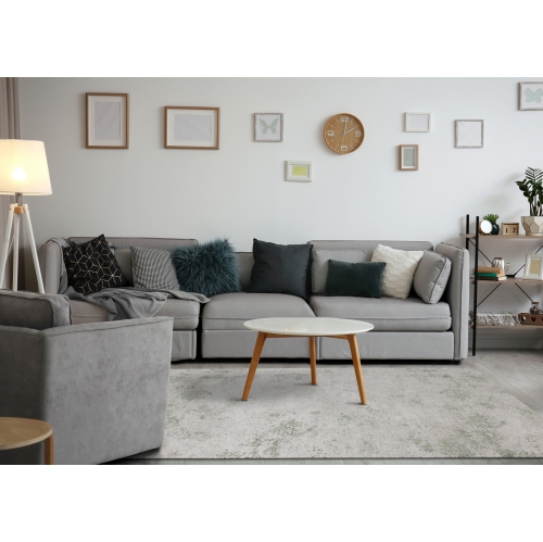 Rug Branch Organic Indoor Area Rug, Cream Cream , Contemporary Modern - Living Room, Bedroom, Dining Room, and Kitchen