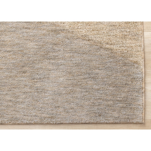 Tapis géométrique en forme de branche, tapis d'intérieur ton/uni, gris beige , moderne contemporain - salon, chambre, salle à manger et cuisine
