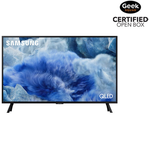 Téléviseur intelligent Tizen HDR QLED UHD 4K de 32 po de Samsung (QN32Q8FAAFXZC) - 2025 - Boîte ouverte