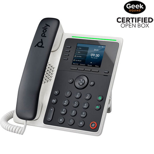 Open Box - HP Poly Edge E220 IP Phone (82M87AA) - Black