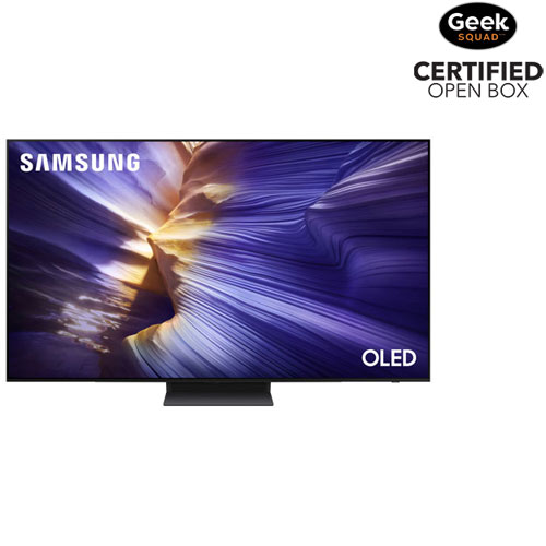 Open Box - Samsung 55" S90F Series 4K UHD HDR OLED Tizen Smart TV (QN55S90FAFXZC) - 2025