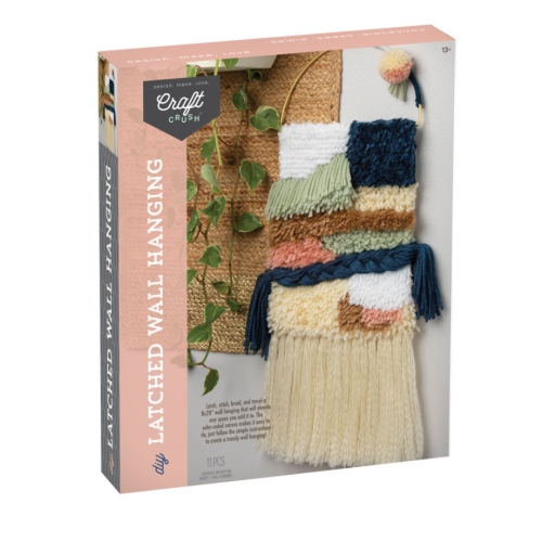 CRAFT CRUSH  Diy Latched Wall Hanging It was great bonding and they are used to latched kits