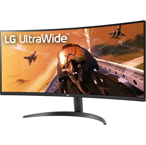 Refurbished - LG 34WP60C-B UltraWide Curved 34" WQHD VA Monitor with AMD FreeSync |