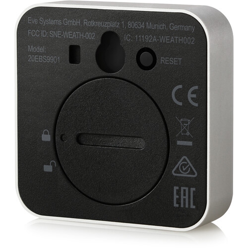 Station météo Eve avec Matter