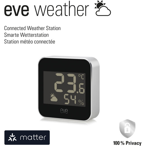 Station météo Eve avec Matter