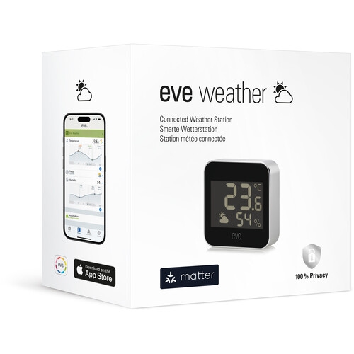 Station météo Eve avec Matter