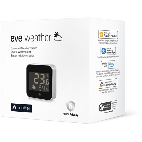 Station météo Eve avec Matter